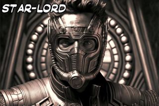 Postacie Marvela i MCU w stylu H.R. Gigera -