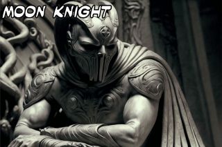 Postacie Marvela i MCU w stylu H.R. Gigera -