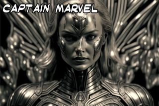 Postacie Marvela i MCU w stylu H.R. Gigera -