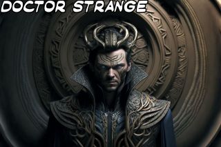 Postacie Marvela i MCU w stylu H.R. Gigera -