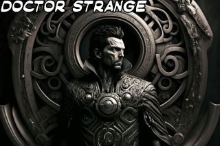 Postacie Marvela i MCU w stylu H.R. Gigera -