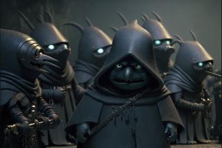 Władca Pierścieni od studia Pixar - kadry z filmu (sztuczna inteligencja)