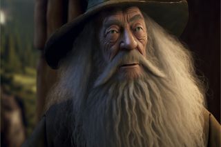 Władca Pierścieni od studia Pixar - kadry z filmu (sztuczna inteligencja)
