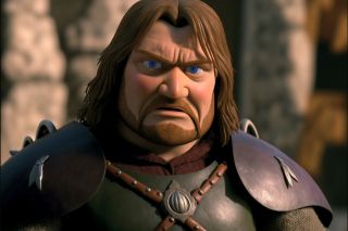 Władca Pierścieni od studia Pixar - kadry z filmu (sztuczna inteligencja)