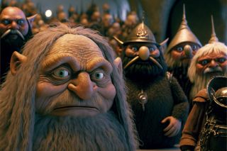 Władca Pierścieni od studia Pixar - kadry z filmu (sztuczna inteligencja)
