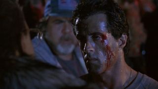 20. Rocky vs. Tommy Gunn (Rocky V) – uliczna walka, w której na zewnątrz baru Balboa zmierzył się ze swoim podopiecznym. Gunn po pokonaniu Union Cane’a został mistrzem świata wagi ciężkiej, jednak w dalszym ciągu pozostawał w cieniu swojego mentora – prasa określała go nawet mianem „klona Rocky’ego”. Starcie to do dziś uznaje się za najdziwniejsze w całej franczyzie; w wizjach Balboy pojawiał się jego zmarły trener, Mickey, a sam pięściarz wyprowadzał ciosy i stosował zagrywki, których rzekomo nigdy nie chciał używać na ringu.