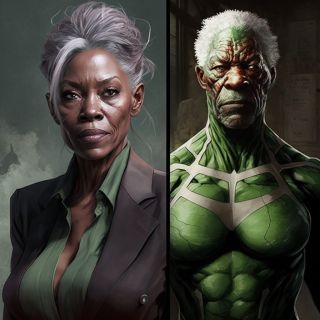 Morgan Freeman jako Jennifer Walters/She-Hulk