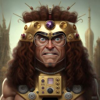 Weird Al Yankovic jako M.O.D.O.K. - inna wersja