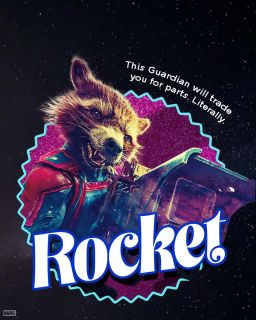 Strażnicy Galaktyki 3 - plakaty w stylu Barbie