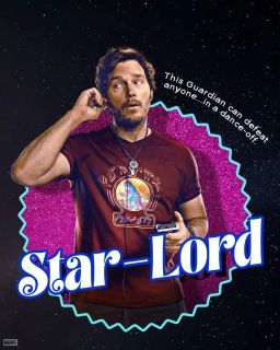 Strażnicy Galaktyki 3 - plakaty w stylu Barbie