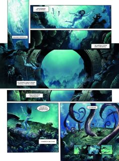 Elfy. Kryształ Niebieskich Elfów - plansza