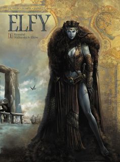 Elfy. Tom 1. Kryształ Niebieskich Elfów - okładka