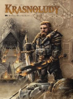 Krasnoludy. Tom 1. Redwin z Bractwa Kuźni - okładka