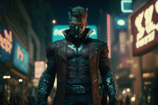 Strażnicy Galaktyki w wersji cyberpunkowej