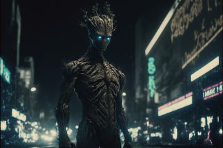 Strażnicy Galaktyki w wersji cyberpunkowej