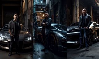 Szybcy i wściekli - nowa wersja uniwersum wg AI (Han Lue)