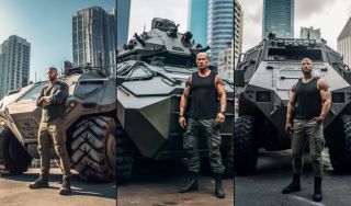 Szybcy i wściekli - nowa wersja uniwersum wg AI (Luke Hobbs)