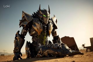 Postacie Marvela jako Transformers wg AI