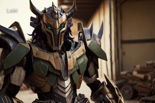 Postacie Marvela jako Transformers wg AI