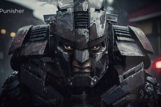 Postacie Marvela jako Transformers wg AI