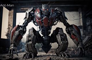 Postacie Marvela jako Transformers wg AI