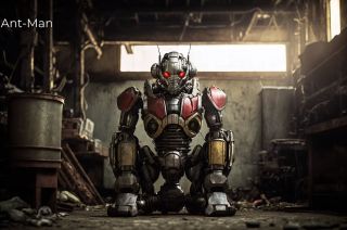 Postacie Marvela jako Transformers wg AI