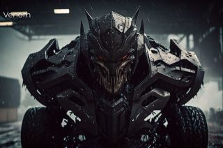 Postacie Marvela jako Transformers wg AI