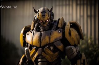 Postacie Marvela jako Transformers wg AI