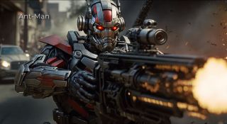 Postacie Marvela jako Transformers wg AI