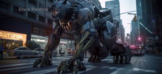 Postacie Marvela jako Transformers wg AI