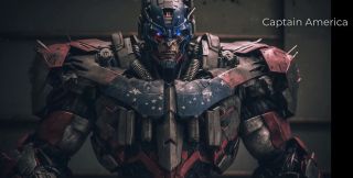 Postacie Marvela jako Transformers wg AI