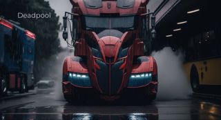 Postacie Marvela jako Transformers wg AI