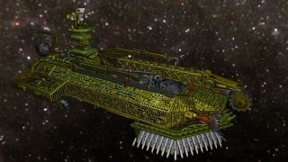 4. Flota używana do niszczenia planet (Autostopem przez galaktykę) - 5,3 × 10^41 dżuli