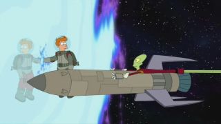2. Pocisk wszechświat-wszechświat (Futurama) - 4 × 10^69 dżuli
