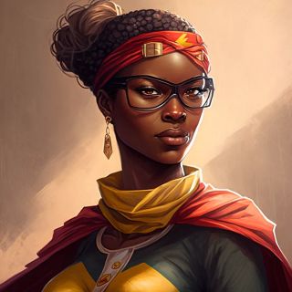 Państwa świata jako superbohaterki [AI] - 