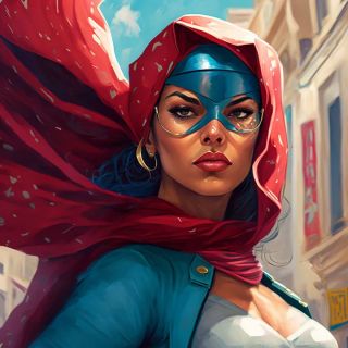 Państwa świata jako superbohaterki [AI] - 