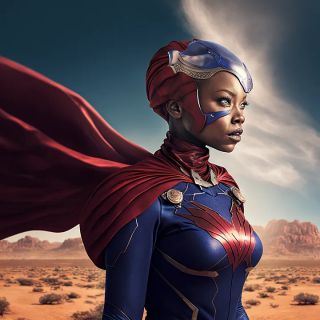 Państwa świata jako superbohaterki [AI] - 