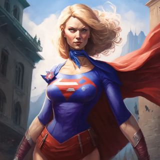 Państwa świata jako superbohaterki [AI] - 