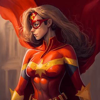 Państwa świata jako superbohaterki [AI] - 