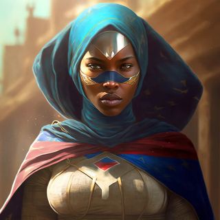 Państwa świata jako superbohaterki [AI] - 