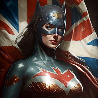 Państwa świata jako superbohaterki [AI] - 