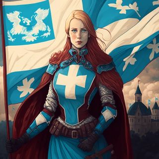 Państwa świata jako superbohaterki [AI] - 