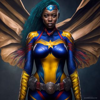 Państwa świata jako superbohaterki [AI] - 