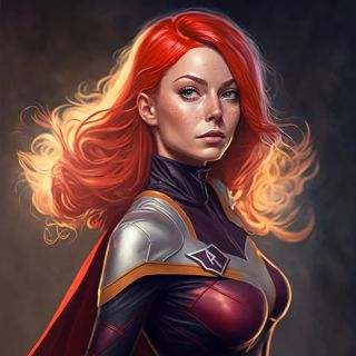 Państwa świata jako superbohaterki [AI] - 