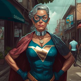 Państwa świata jako superbohaterki [AI] - 