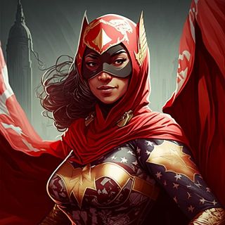 Państwa świata jako superbohaterki [AI] - 