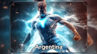 Państwa jako superbohaterowie wg sztucznej inteligencji