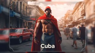 Państwa jako superbohaterowie wg sztucznej inteligencji