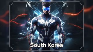 Państwa jako superbohaterowie wg sztucznej inteligencji