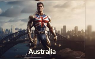 Państwa jako superbohaterowie wg sztucznej inteligencji